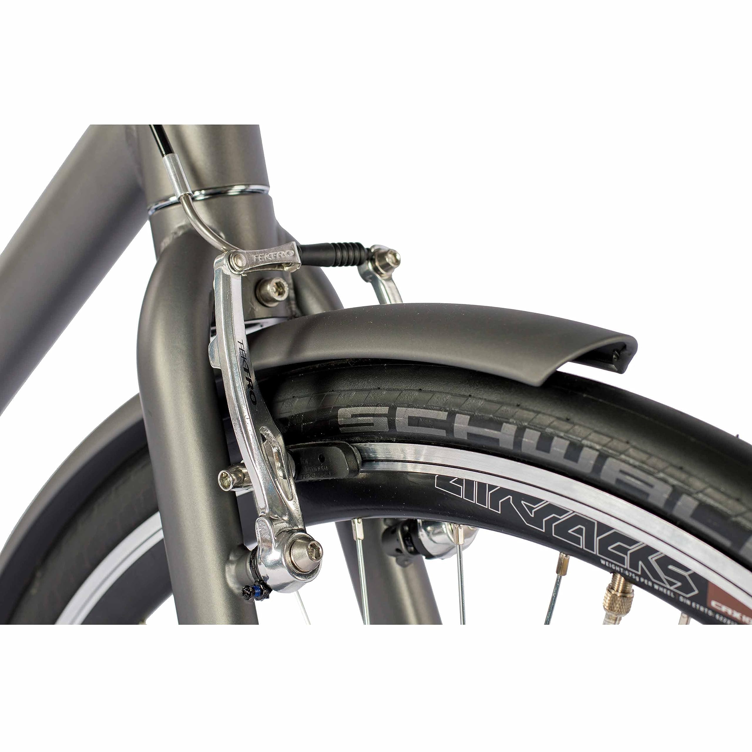 Airtracks Herren City Fahrrad 28 Zoll UR.2825 Urban Bike Shimano Nexus 7 Grau Matt - Rahmenhöhen 53cm, 57cm - Modelljahr 2026