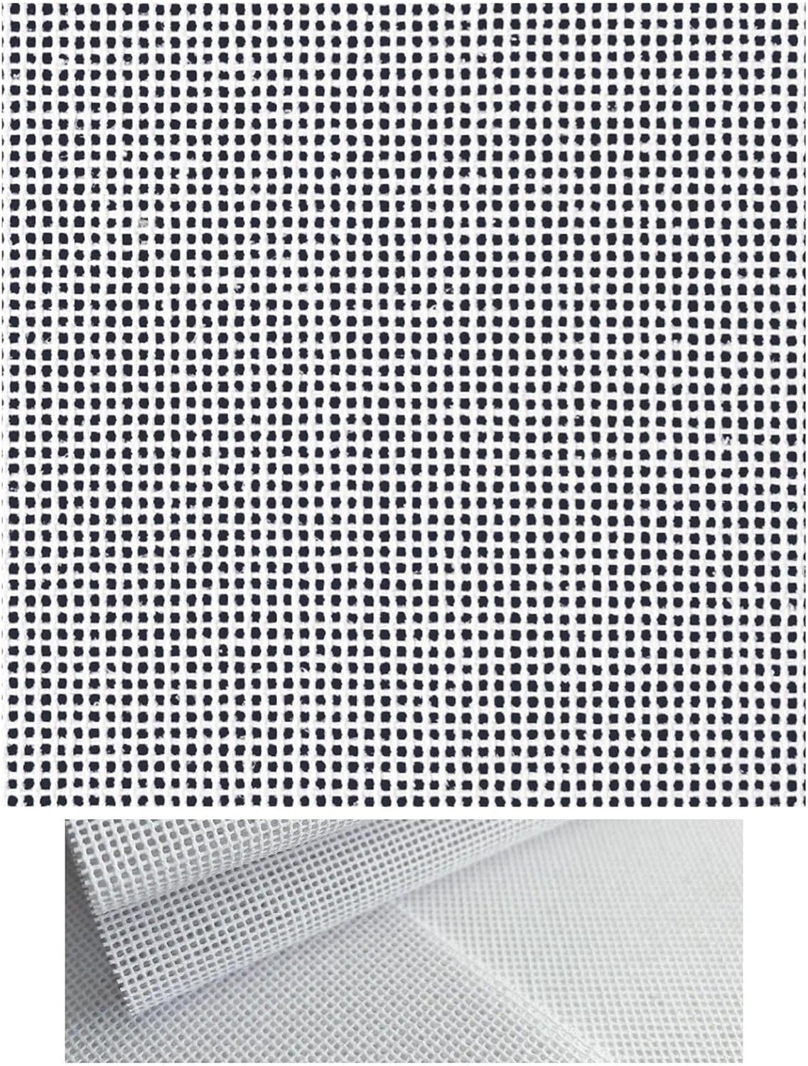 Needlepoint Canvas,Pure Cotton Needlepoint Mesh Canvas with Twist Interlock