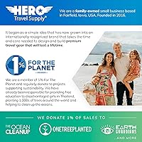 Vista 6 de Hero Premium Adaptador de Enchufe de Alimentación de EE. UU. a India (Tipo D, Paquete de 3, Conectado a Tierra)