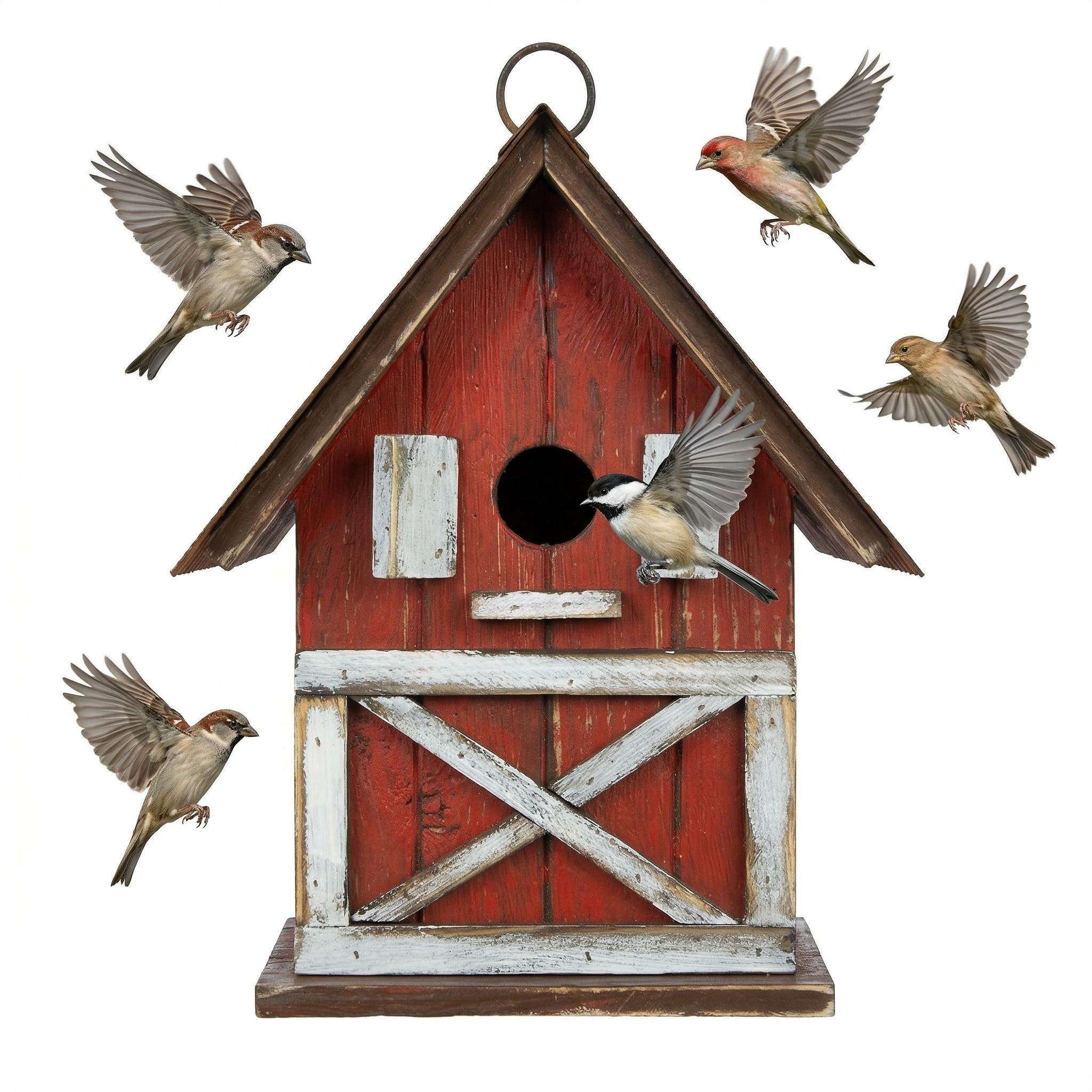 Topadorn Barn Birdhouse