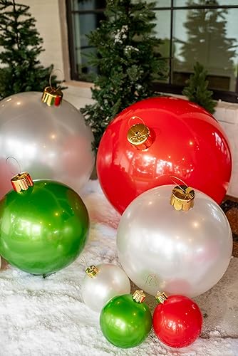 Miniatura 43 de Holiball Adorno inflable de vacaciones, decoración definitiva para interiores y exteriores, reutilizable y apto para almacenamiento, para bodas