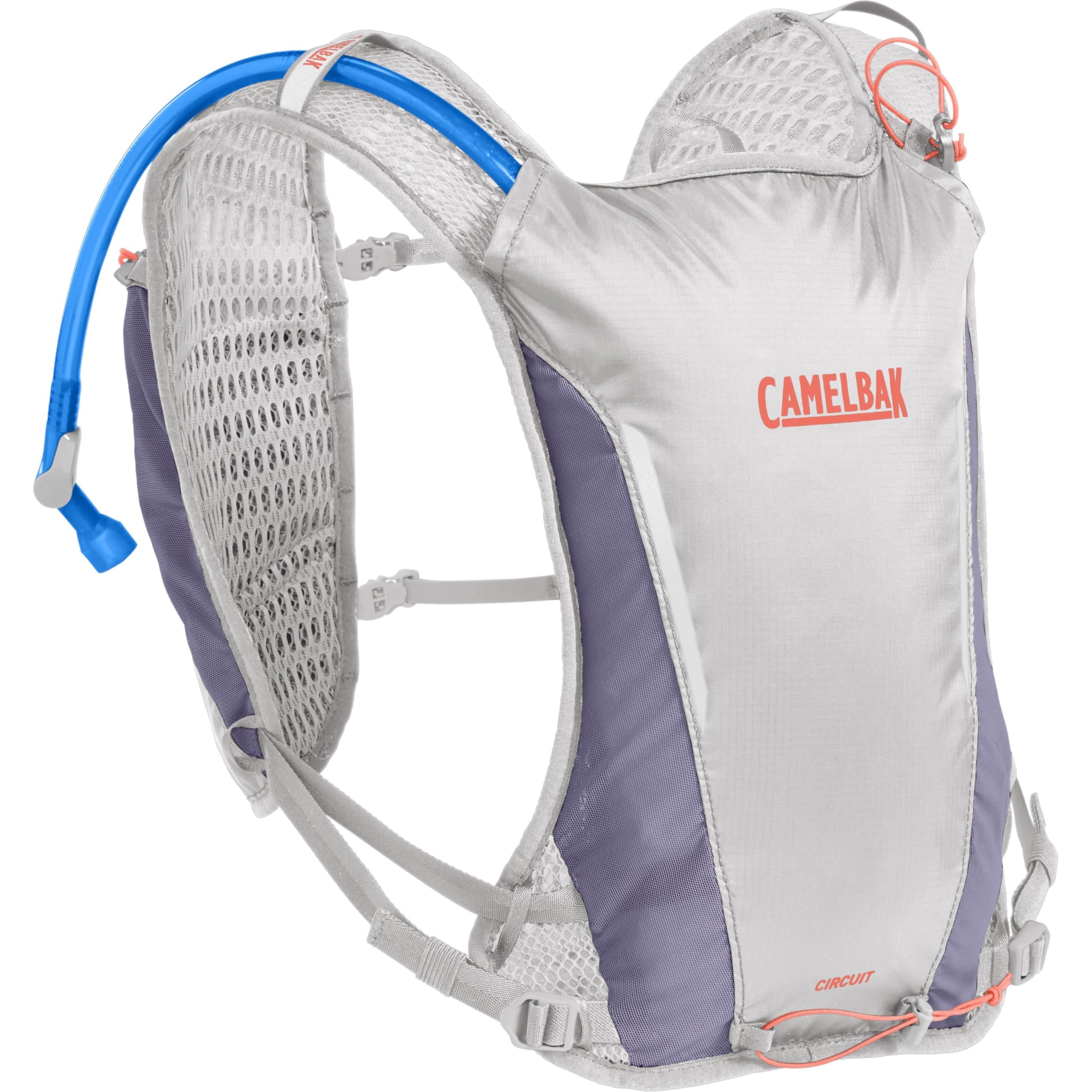 CamelBak Women's Circuit Run Vest 50oz Hydration Bladder, Silver/Dusk