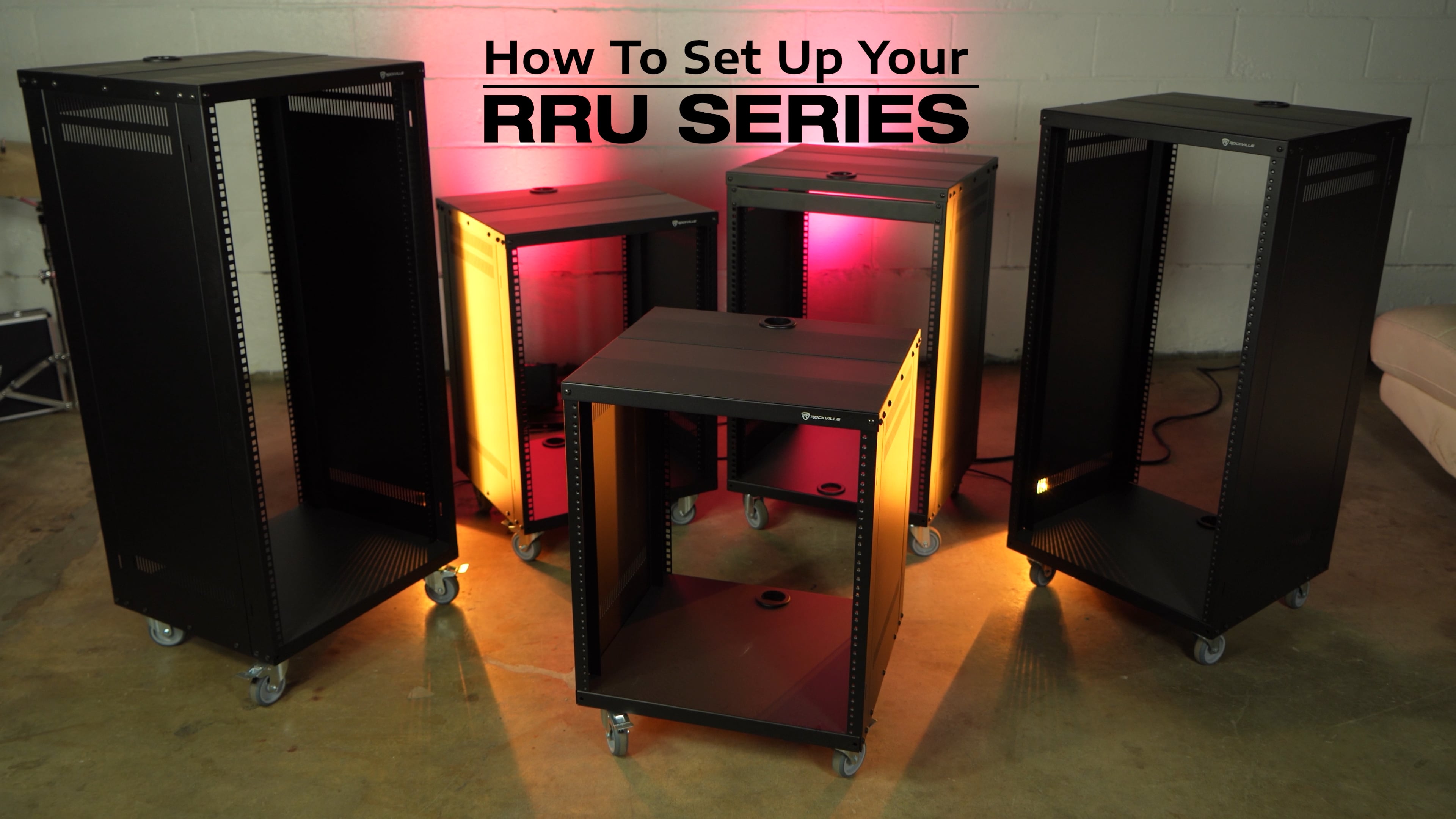 Amazon.com: Rockville RR20U 20U Live Sound/Recording Studio Rack