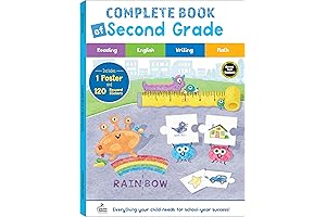 Carson Dellosa Complete Book of 2nd Grade Workbooks