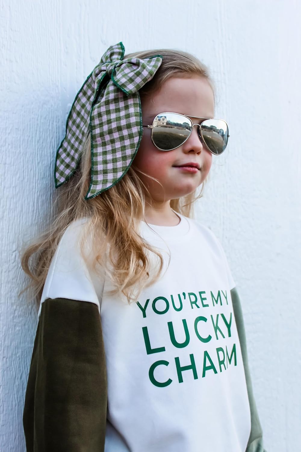 Holland Ave Lucky Charm | Toddler Kids St. Patricks Day Outfit | Boy St. Patricks Day Sweatshirt