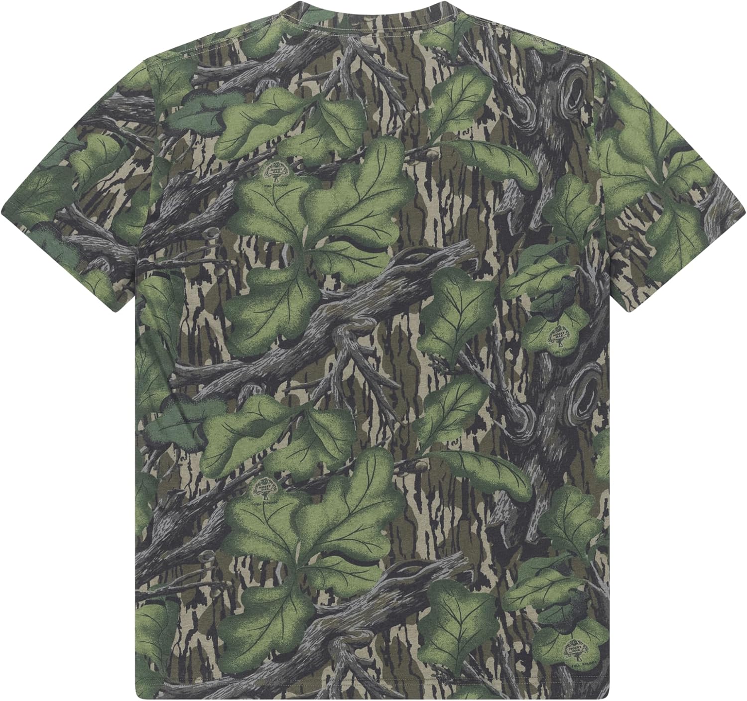 Mossy Oak Mens Camo Hunting Shirt Short Sleeve Cotton - Image 4