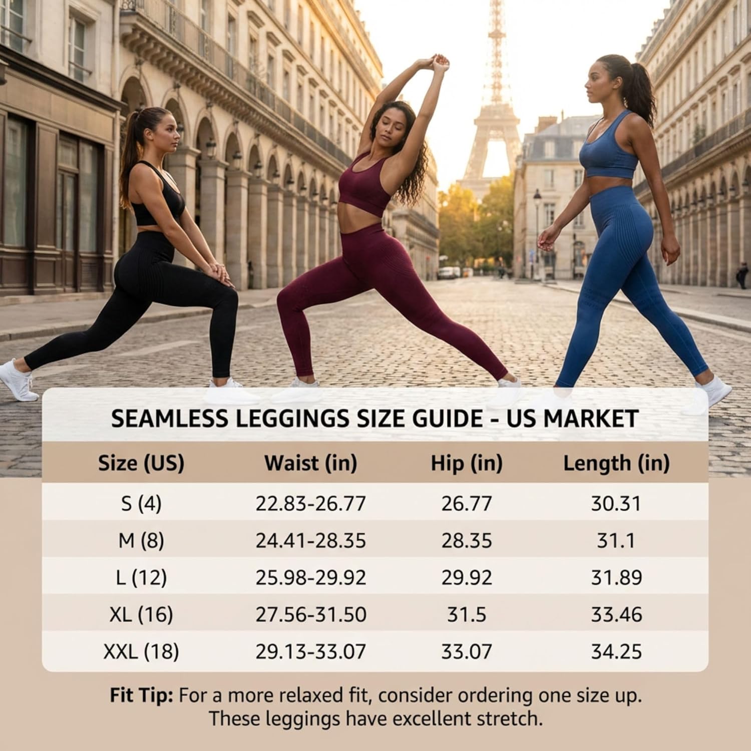 Celsior Anti Cellulite Compression 3D Leggings Women Butt Lifting Tummy Control with Resistance Bands Gym Yoga Pants - Image 5