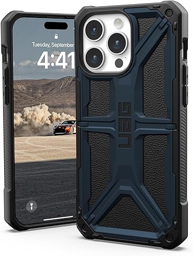 URBAN ARMOR GEAR UAG versión actualizada Funda compatible con iPhone 15 Pro Max de 6.7 pulgadas, funda protectora resistente de grado militar
