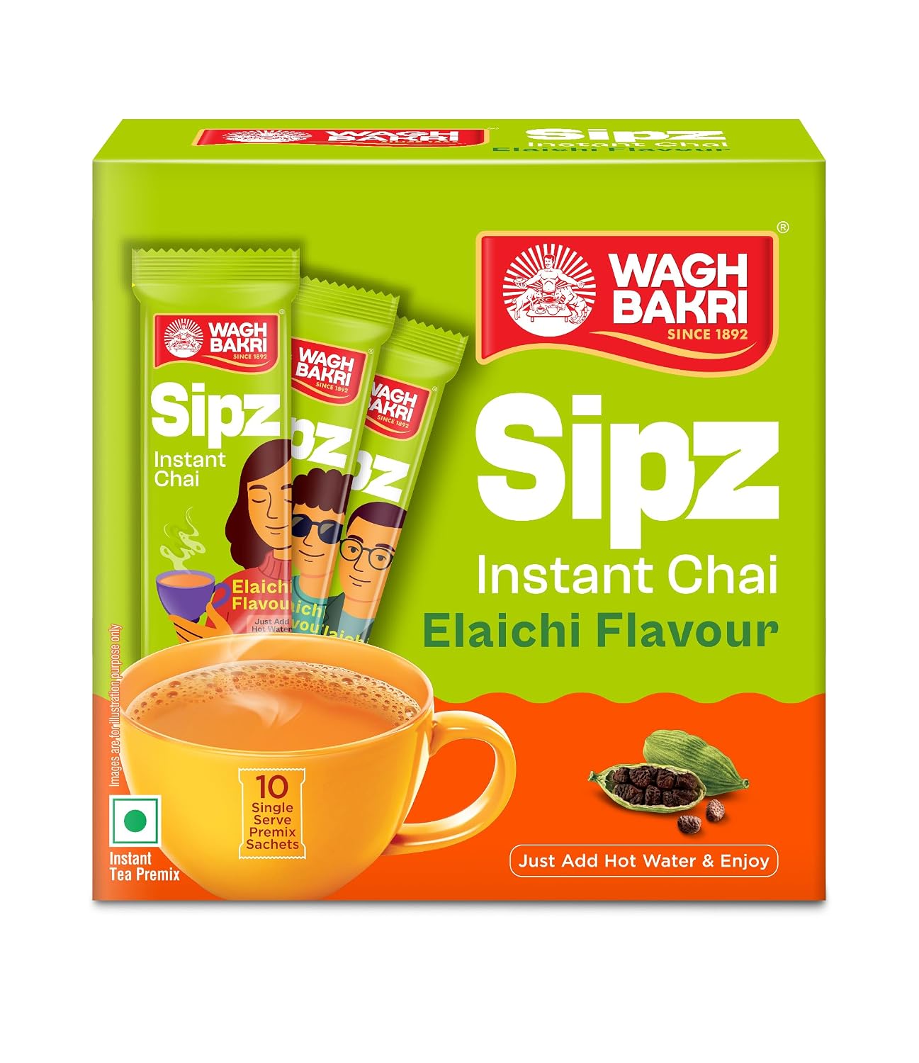 Té instantáneo con cardamomo 140 g
