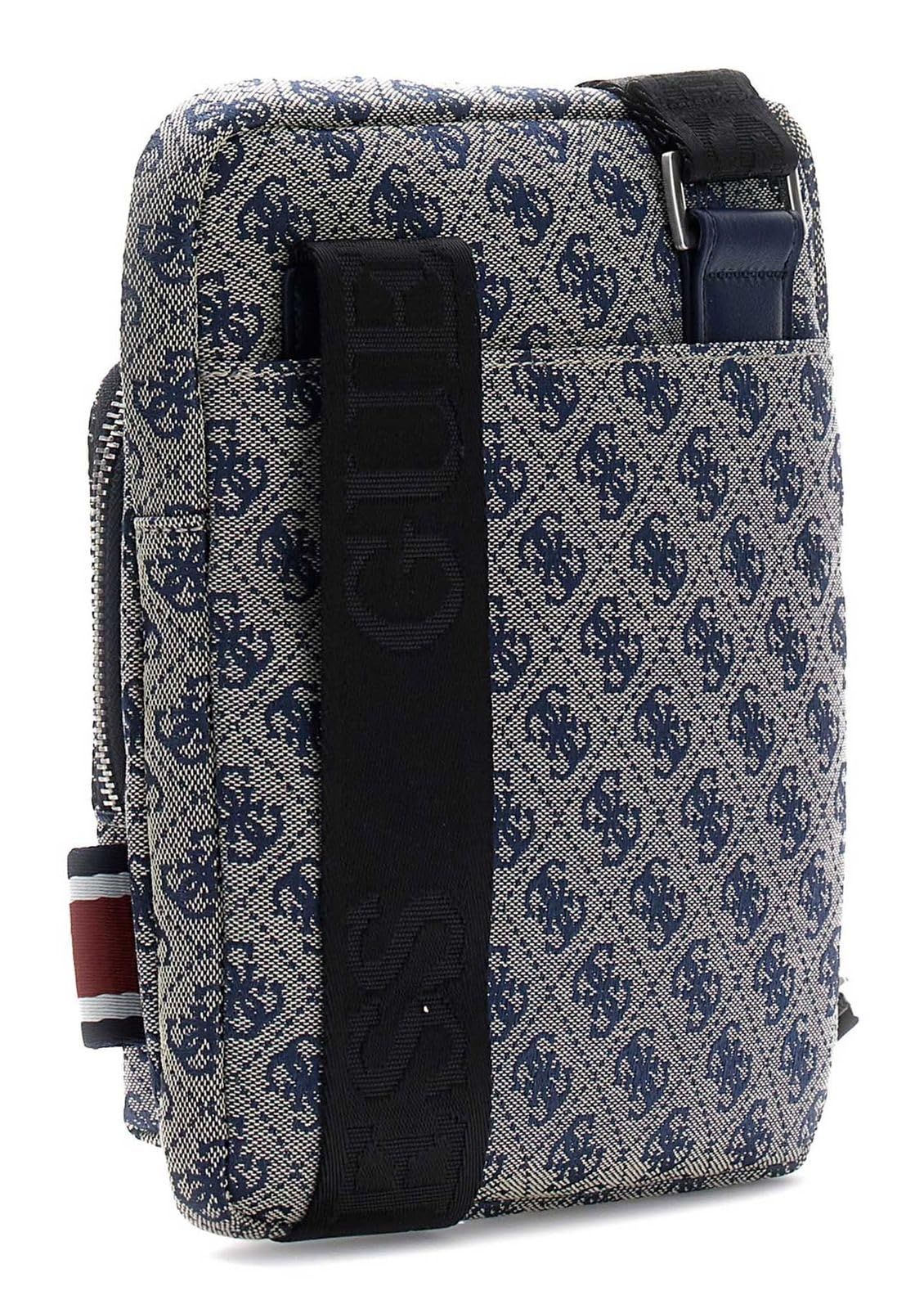 GUESS Torba na ramię Boston Crossbody Flat Kawa wielokolorowa