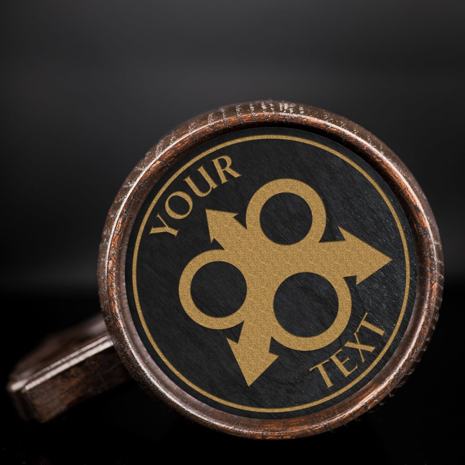 Nurgle (Chaos) 40K Beer Mug, Personalized Stein, Wooden Tankard