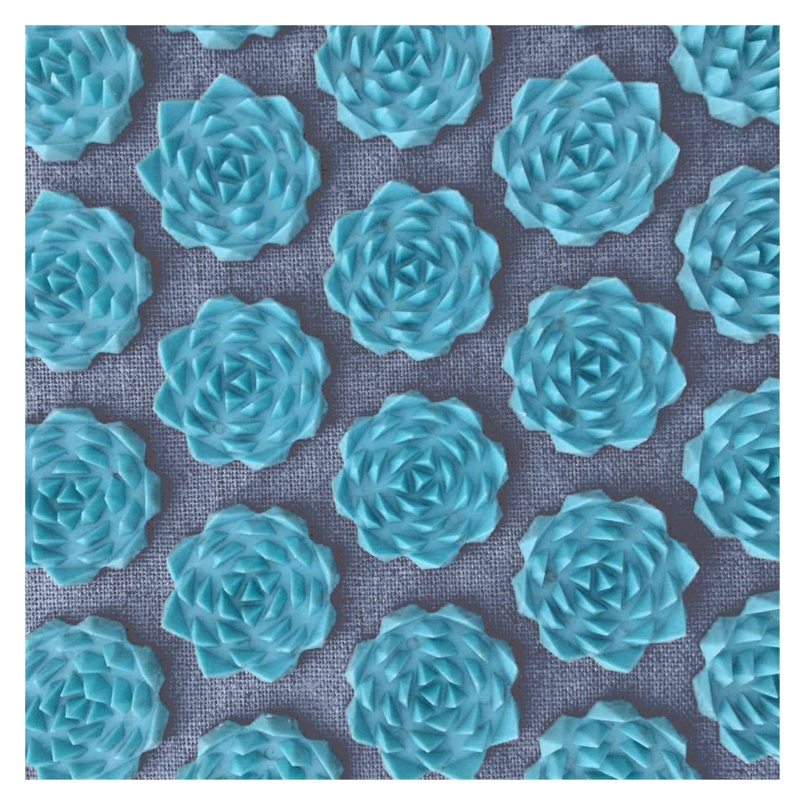 Coussin Massant Tapis d'acupressure à fibre de noix de , tapis de massage au pied avec oreiller Set Relaxation Stress Relief Spike Acupuncture Tapis Coussin Coussin Massant Chauffant(Coffee Mat)
