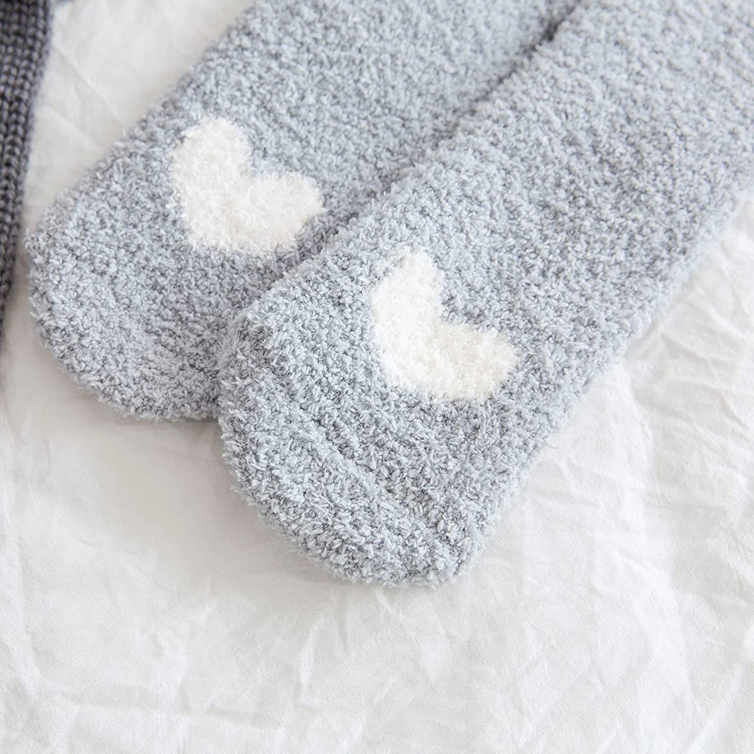 Wintersocken Bettsocken 5 Paar Flauschige Thermosocken Damen Winter Warm Super Weich Verdickte Socke Bequem Warme Flauschige Socken