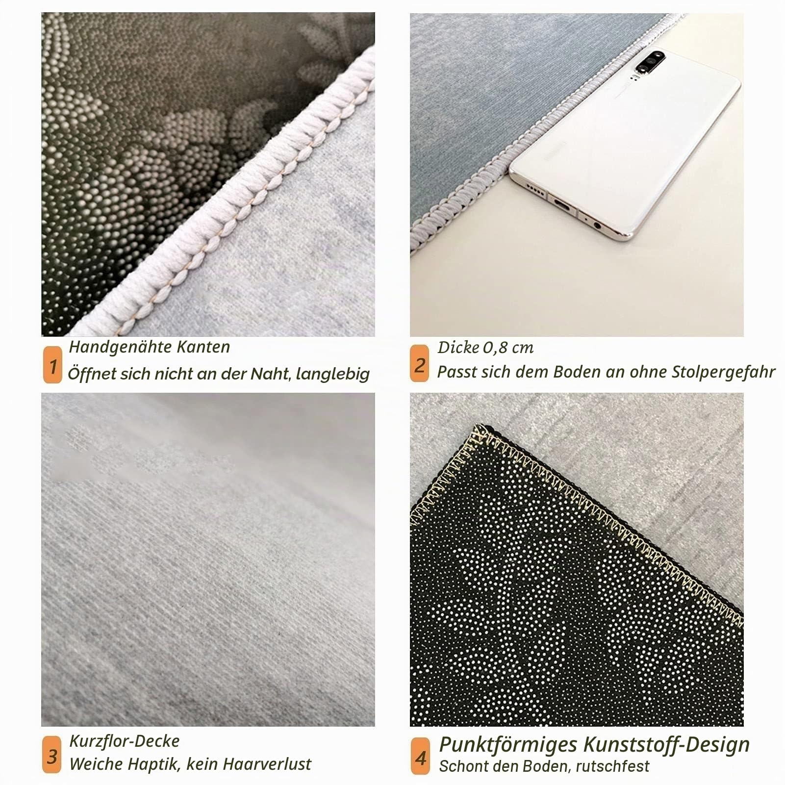 Klassische runde Bereich Teppiche für Wohnzimmer Schlafzimmer Gold Kurzhaufen Große Teppich 80 cm 100 cm 120 cm 140 cm 160cm 180 cm 200 cm Computerstuhl Matten Yoga Pads ( Size : Durchmesser 180cm )