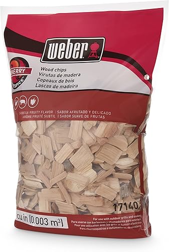 Miniatura 7 de Weber Chips de madera de manzana, para asar y ahumar, 2 libras (paquete de 2)