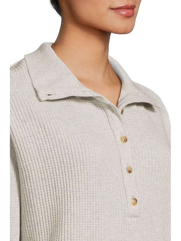 Gray Faherty Apres Waffle Henley