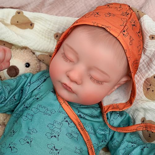 Miniatura 6 de BABESIDE Muñecas realistas de bebé Reborn  Muñecas de bebé recién nacidas realistas de 20 pulgadas, cuerpo de tela suave, muñecas de bebé Reborn de