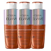 L'Oréal Paris Elvive Growth Booster Pack 3x Shampoo anticaduta 200 ml senza solfati*