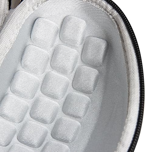 Vista 4 de Hermitshell Estuche rígido de viaje para mouse inalámbrico Logitech MX Master/Master 2S Negro + rojo