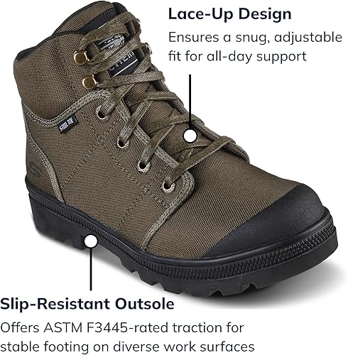 Miniatura 2 de Skechers Botas de trabajo para mujer, Rotund - Darragh ST