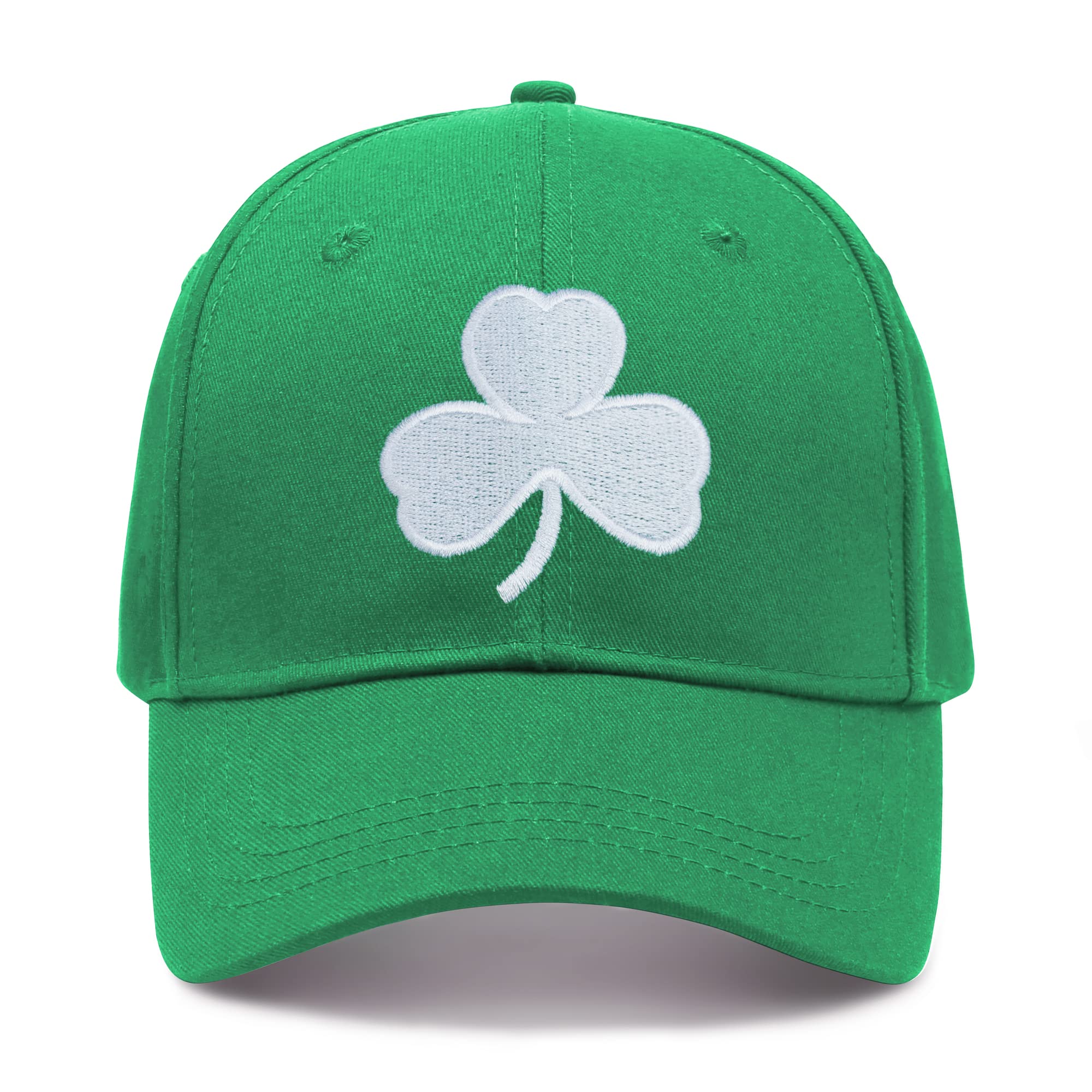 IORTY RTTY St Patricks Day Hat for Men Women Gifts Saint Pattys Costume Clover Baseball Cap Green