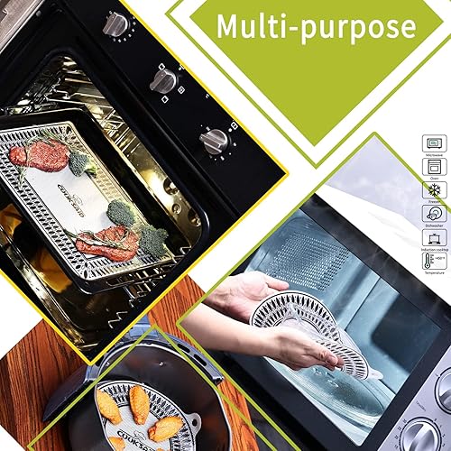 Miniatura 6 de Cook's Aid Protector de placa de inducción (magnético) para estufa de inducción, 2 unidades, para estufa de inducción (logotipo de 7.9 pulgadas)