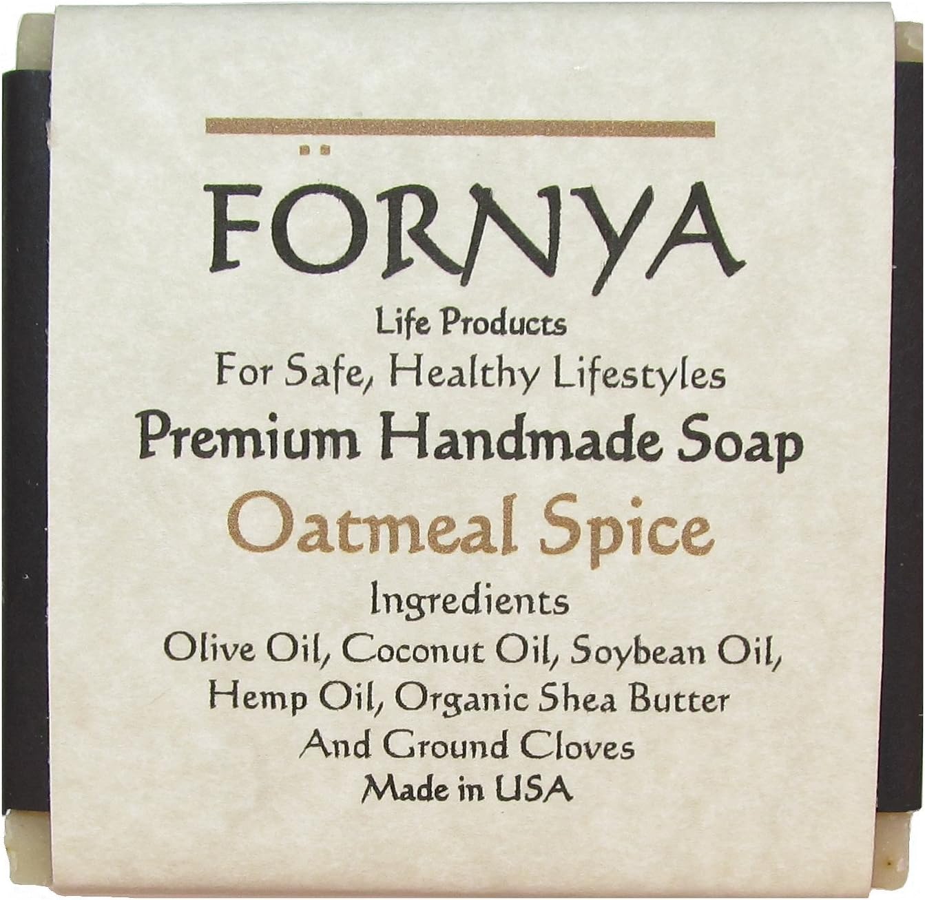 Oatmeal Spice Premium Handmade Soap - 5 oz
