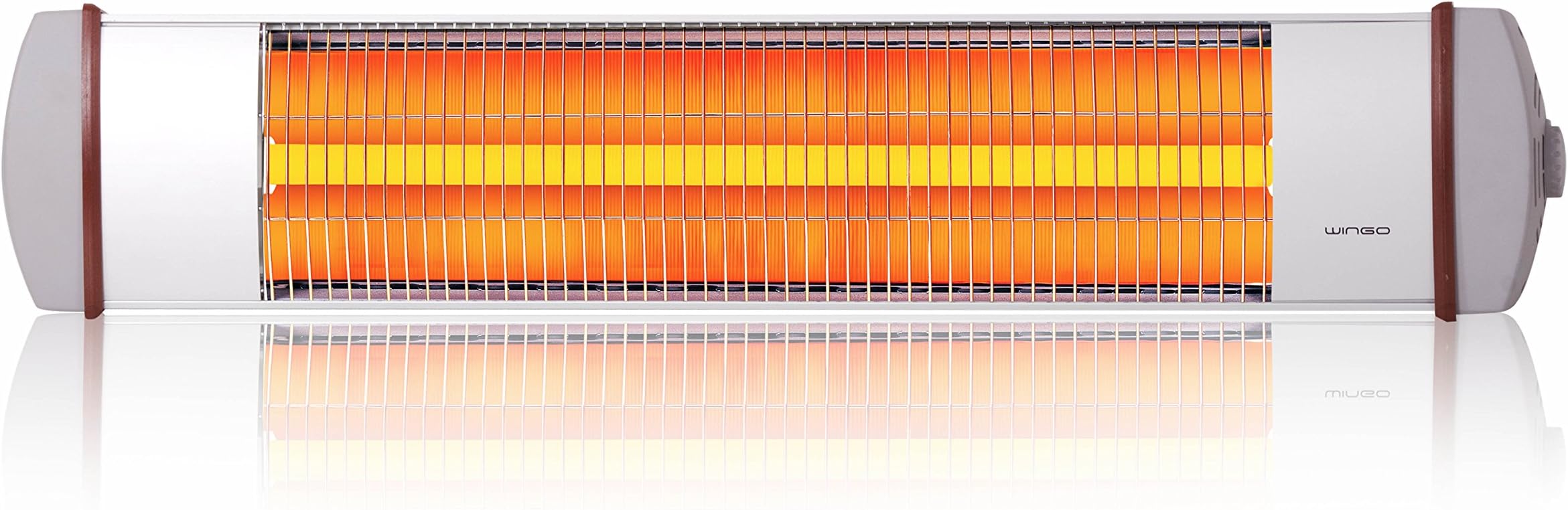 WX-12 Wingo Infrared Heater, One Size, Solid, Silver