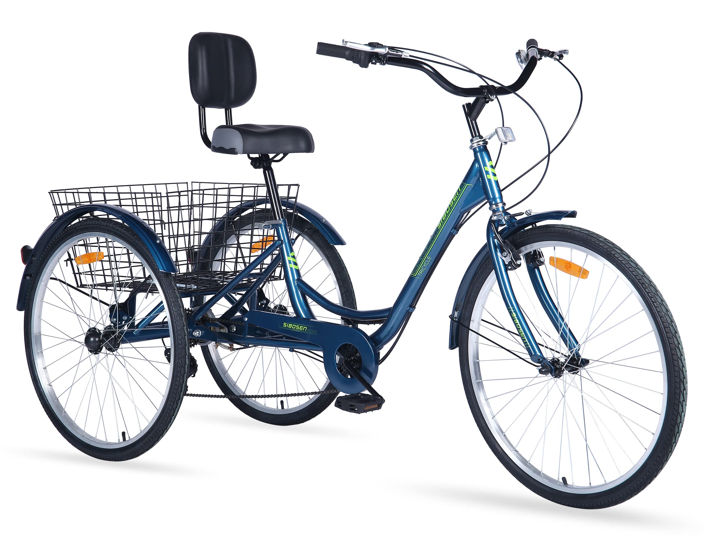 Buy Ey Upgraded Adult Tricycle, 3 Wheel Bike Adult, Three Wheel Cruiser