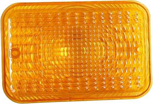 BLUESUNSOLAR 1PC Amber Lens LVU18745 Tail Light Lens Replacement for John Deere Tractor 1023E 1025R 1026R 2025R 2027R 2032R 2038R 2305 2320 2520 1PC-LVU18745