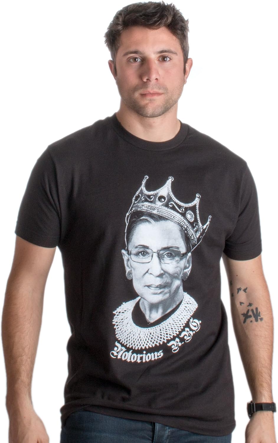 Notorious R.B.G. Funny Progressive, Liberal Ruth Bader Ginsburg Unisex T-Shirt