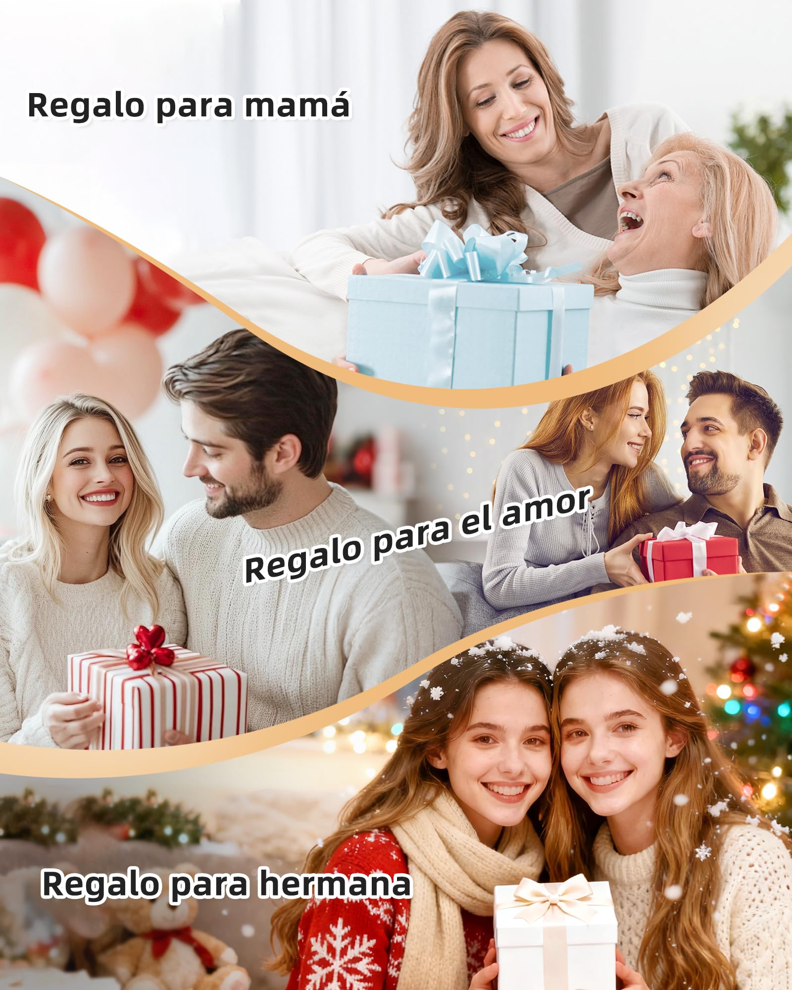 JOLISU Paquete de 3 lentes de sol de lectura para mujeres/hombres, lector solar integrado con protección UV400 para exteriores — view 7