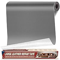 Vista 12 de Cahomo - Parches autoadhesivos de reparación de cuero, 8 x 11 pulgadas - Cinta de reparación de cuero para sofás, kit de reparación de cuero