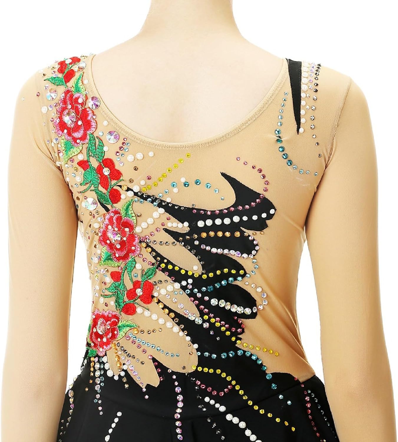 Figure Ice Skating Dress Women's Girls' Rhinestone Skating Wear Sport Clothing