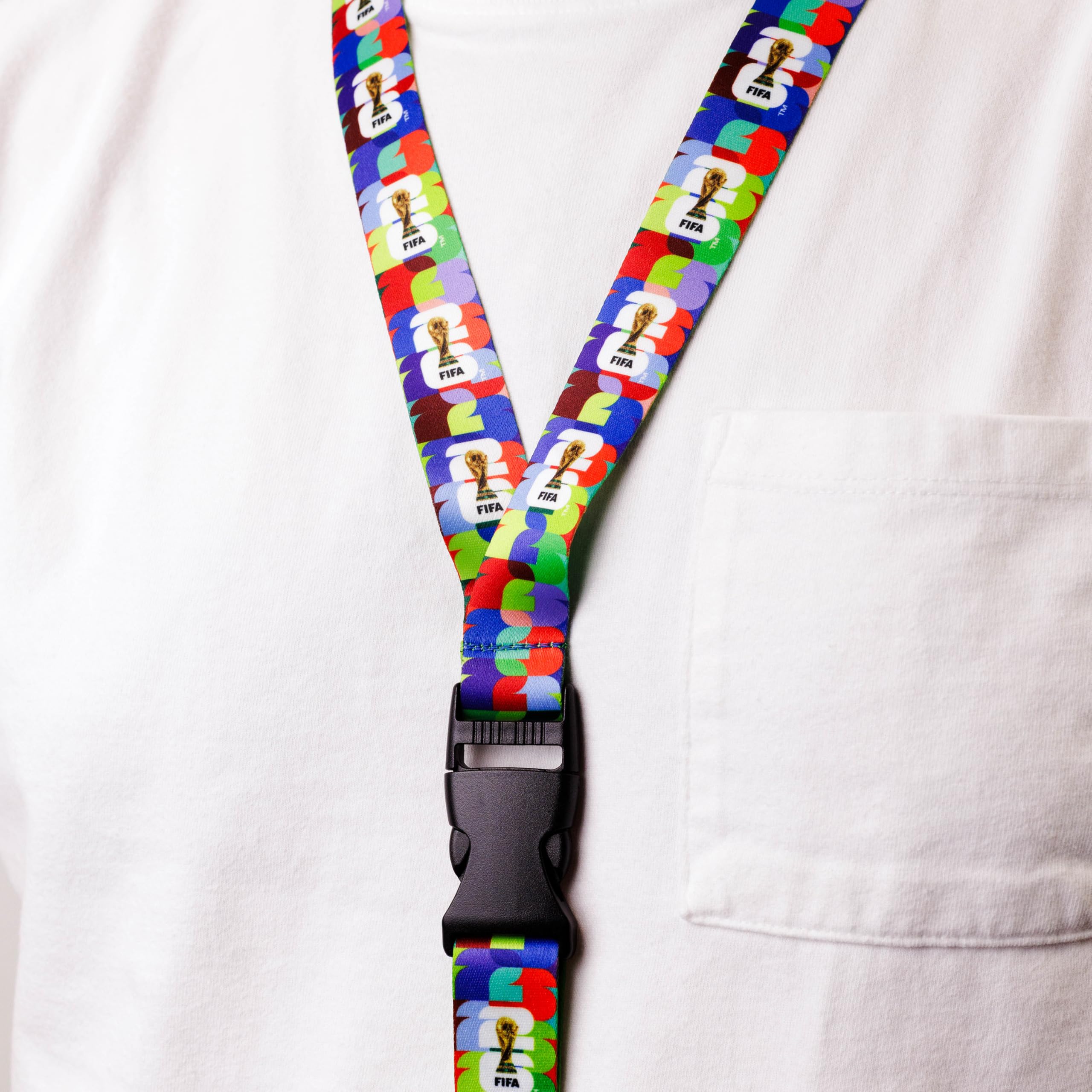 Amazon.com: HONAV FIFA World Cup Colorful Repeating Logo 2.5 cm