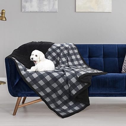 Pawsse Waterproof Dog Blanket,Furniture Sofa Couch Covers for Large Dogs Cats Puppy,Pet Cushion Mat for Bed Car Seat 80