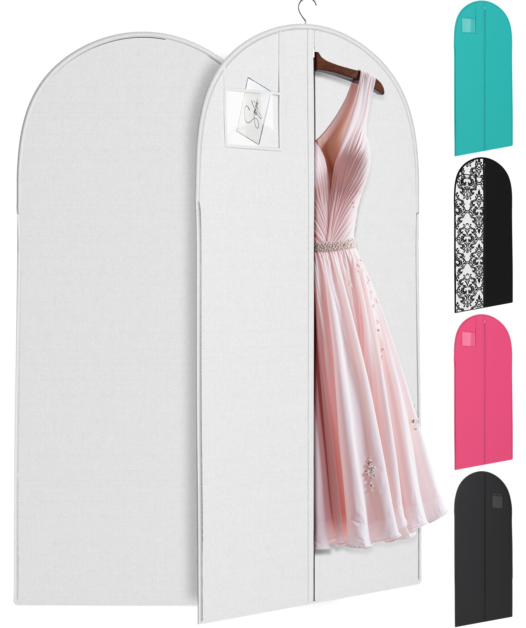 Amazon.com: White Suit, Dress and Gown Garment Travel Bags