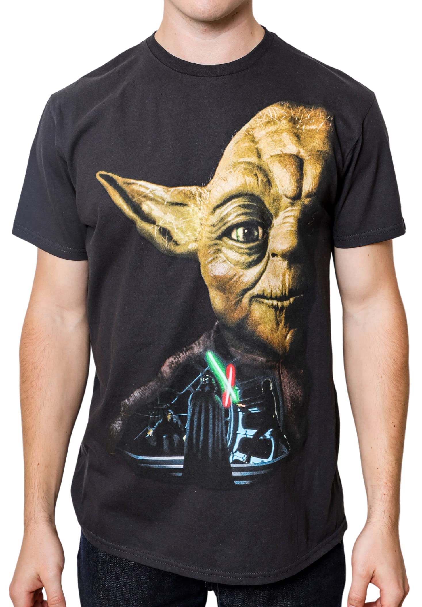 STAR WARS Yoda Last Battle Return of The Jedi T-Shirt