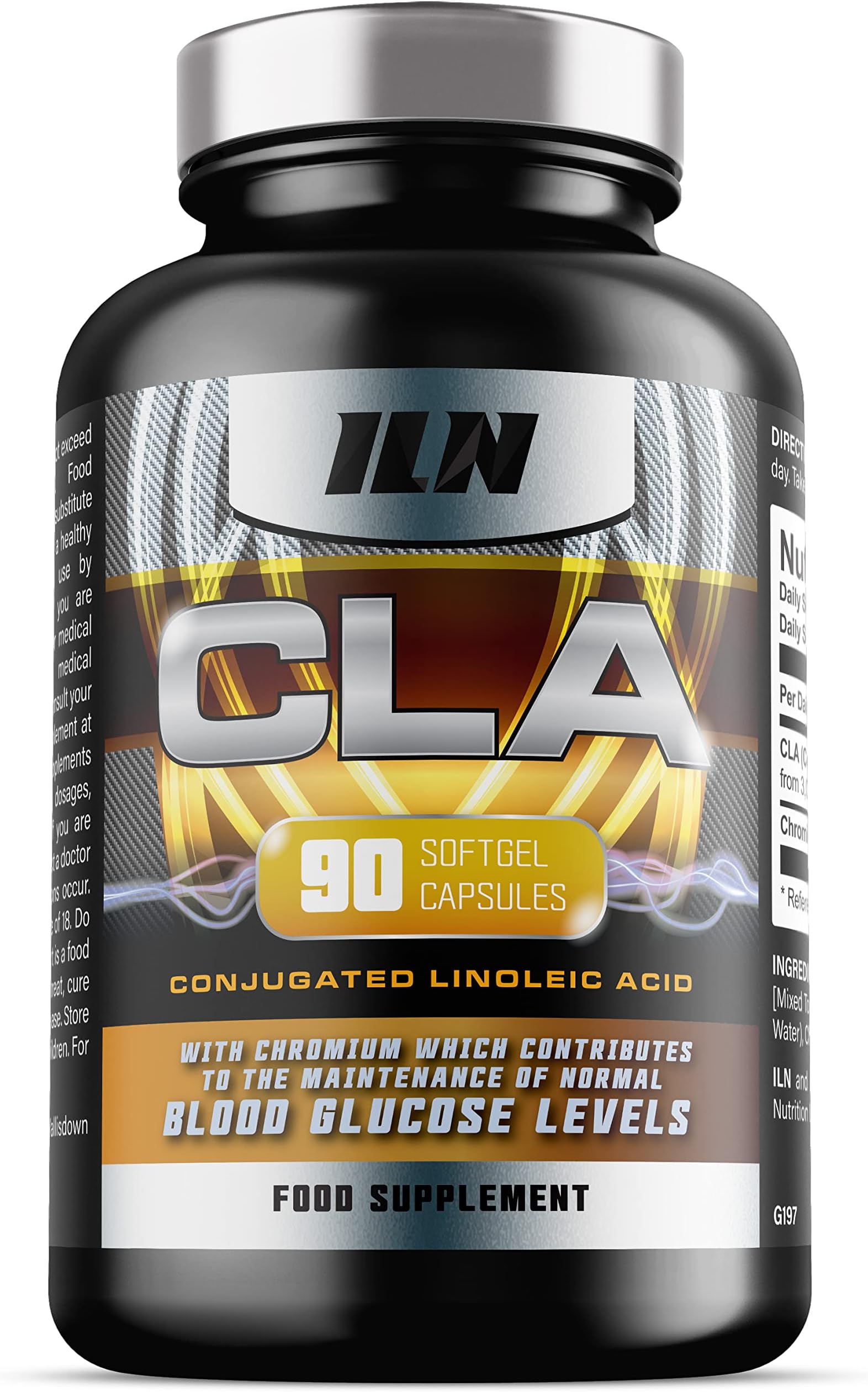 CLA - 3000mg Per Serving - 90 Softgels - 80% Active Isomers - Softgel CLA Capsules with Conjugated Linoleic Acid - CLA Supplement Suitable for Men and Women (90 Count)