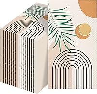 Vista 9 de Paquete de 100 servilletas florales desechables de papel de 2 capas decorativas para cena, servilletas de cóctel de flores para baño, inodoro