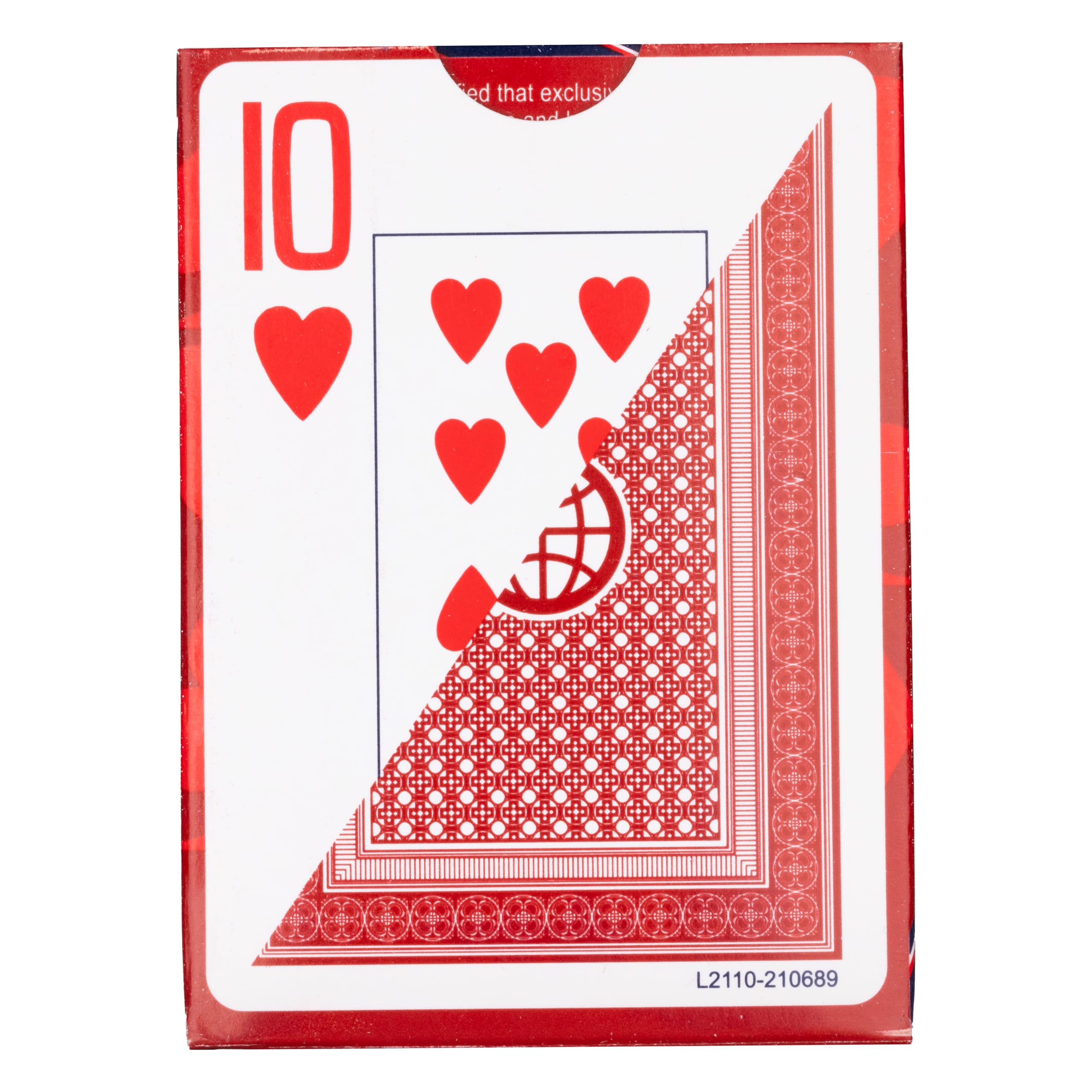 Classic Playing Cards 12 Pack, Jumbo Index, Red and Blue Casino Quality Decks, Bulk Playing Cards for Poker, Black Jack, Euchre, Card Games, and Family Game Night