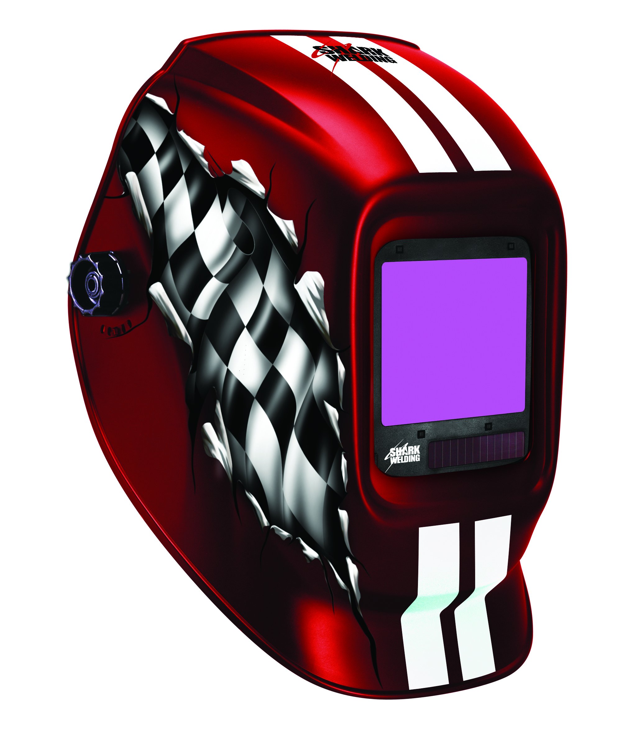 Shark14255 Racing Helmet with 820S Expert Professional Auto Darkening Lenses