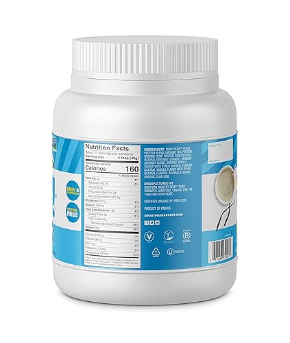 Miniatura 3 de Manitoba Harvest Cáñamo Yeah! Proteína orgánica a base de plantas, vainilla, 16 oz con 0.71oz de proteína vegetal completa (cáñamo + guisante),