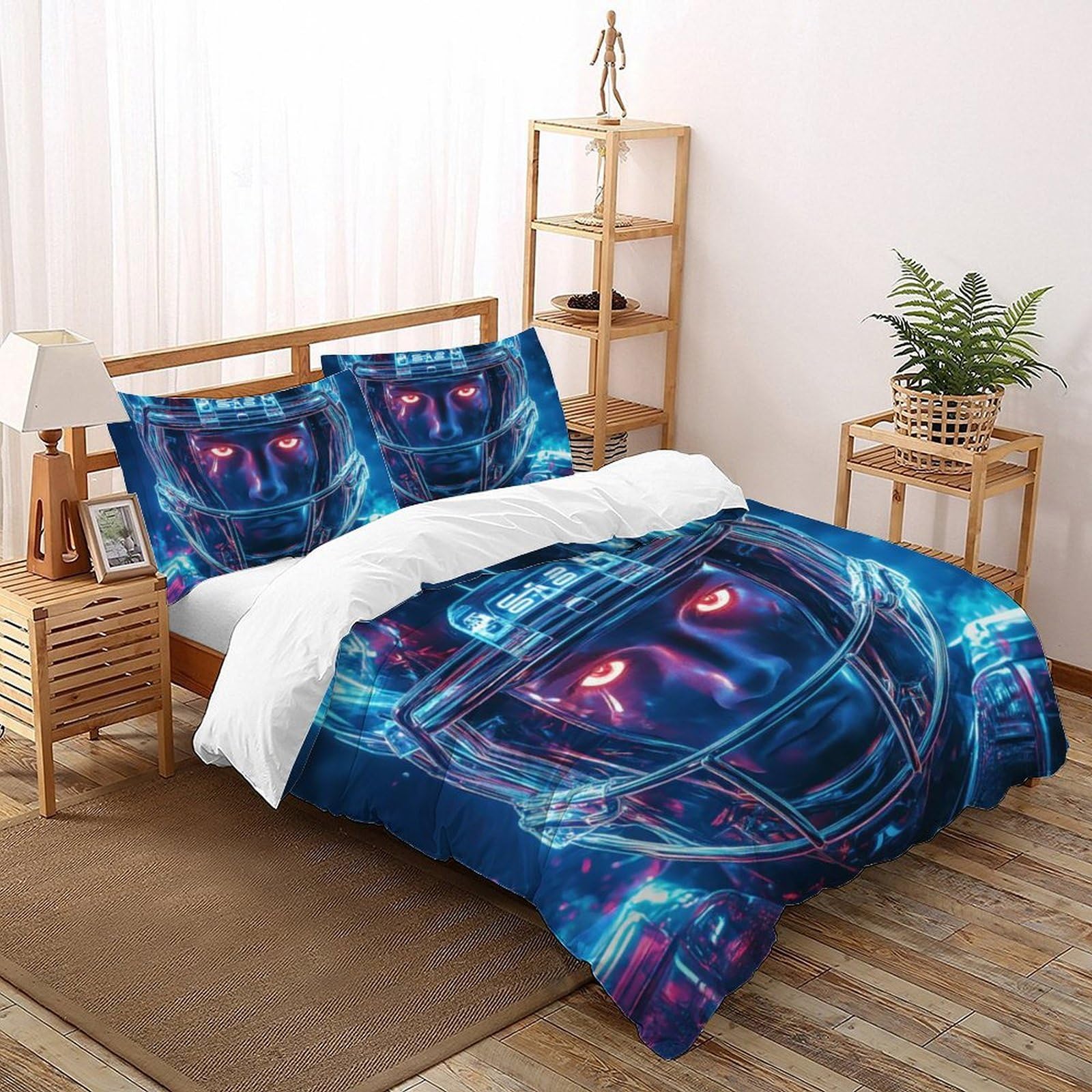 Housses de couette 3D enfants 2 pièces pour créer une chambre magique de taille King