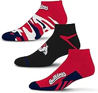Vista 22 de For Bare Feet Paquete de 3 calcetines tobilleros unisex para adultos de la NCAA Camo Boom