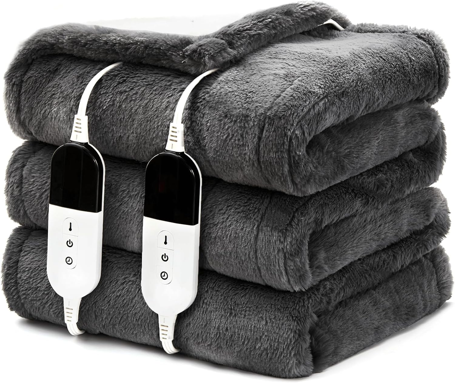 BENFOX Heated Blanket Queen Size 84"×90" Soft Electric
