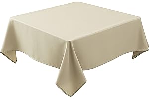 Beautiful Biscaynebay Textured Fabric Square Tablecloth 54 X 54 Inches Adds a...