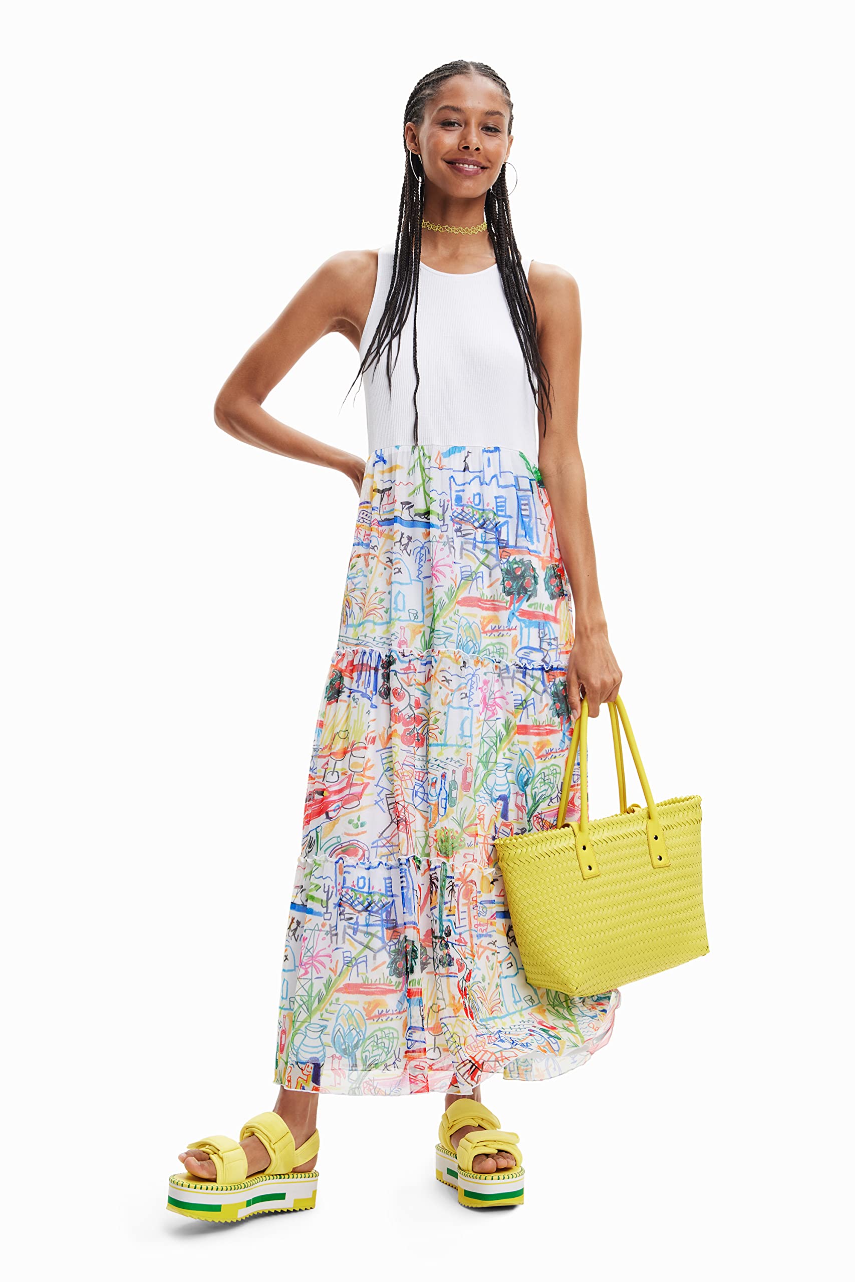 Desigual Vest_Dudas 5000 Vestido Mujer