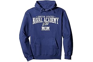 US Naval Academy Navy Midshipmen Mom Pullover Hoodie: A Symbol of Pride and Support