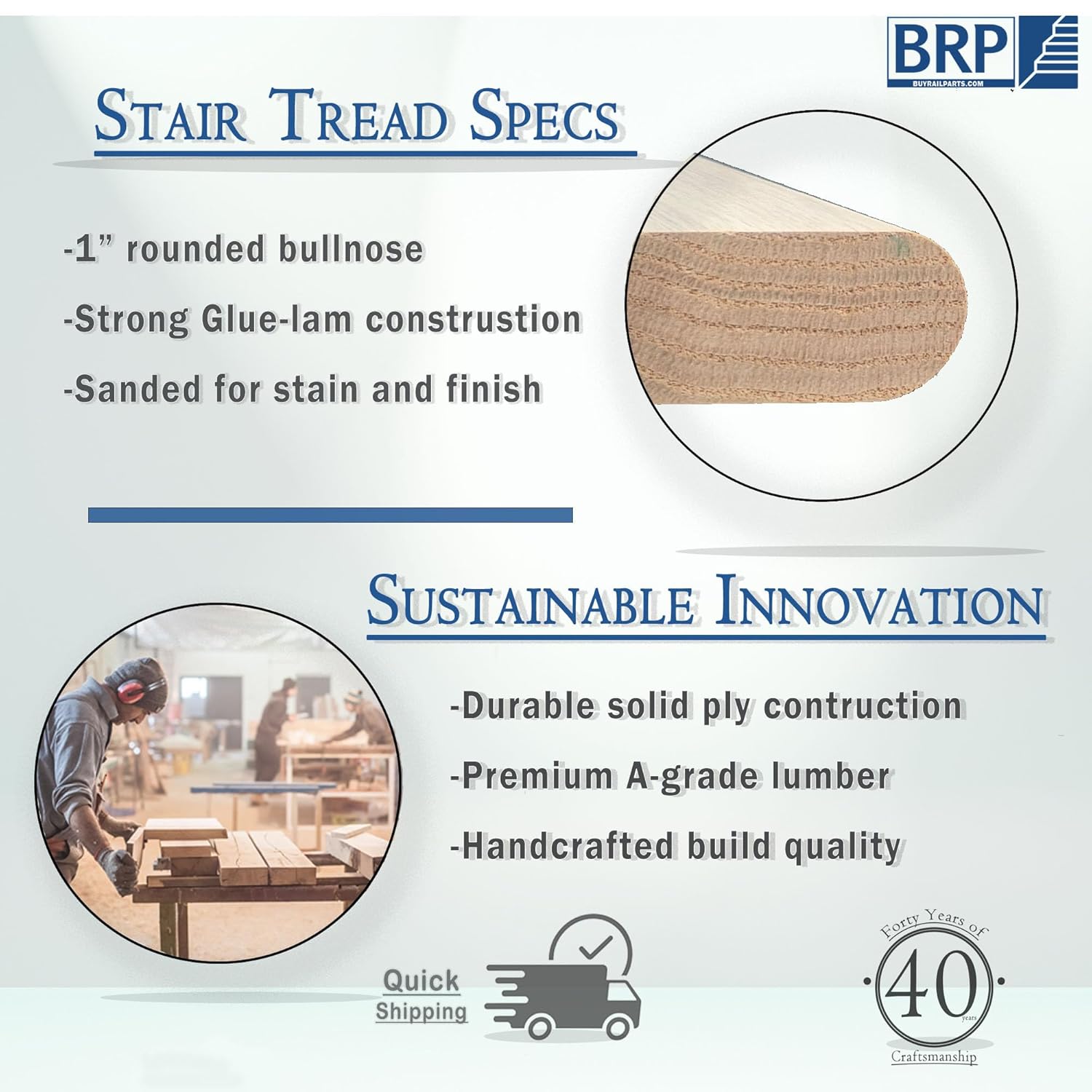 Stair Tread in Red Oak 11.5" Stair Tread Solid 60"